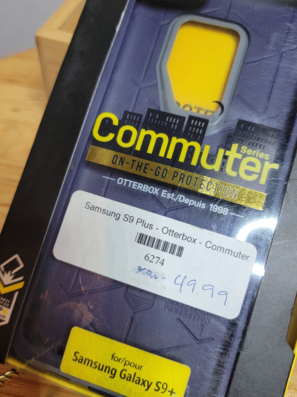 OtterBox Commuter Series Case for Samsung Galaxy S9+ - Dk Blue - Picture 2 of 5
